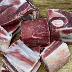 Cubed Bone In Goat