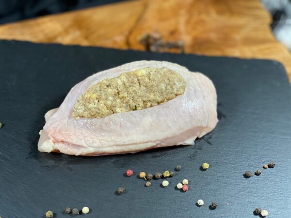 #569 apple brie stuffed breast