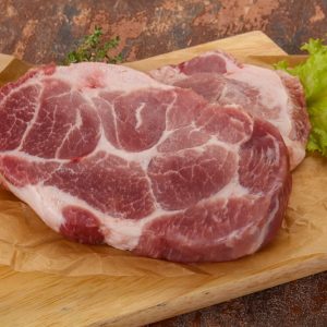 Pork Butt Steak Bone In