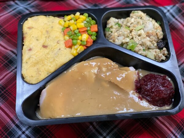 #744 turkey dinner